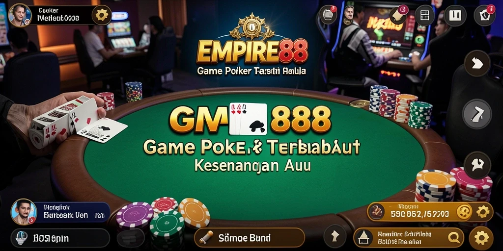 Screenshot gameplay menarik dari EMPIRE88 yang menunjukkan keseruan Poker.