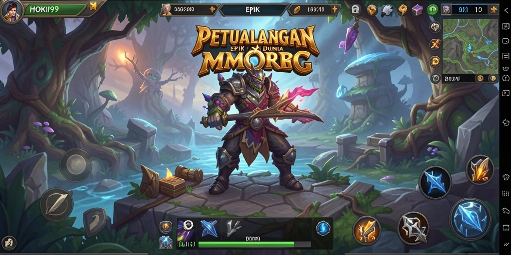 Tampilan gameplay HOKI99 yang menakjubkan dan mendebarkan.