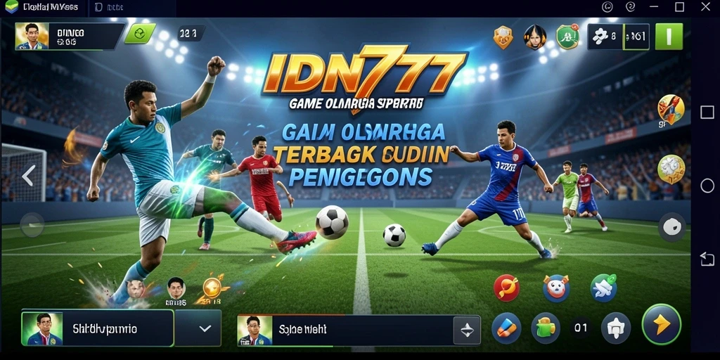 Tampilan menarik dari gameplay IDN777 yang mendebarkan.
