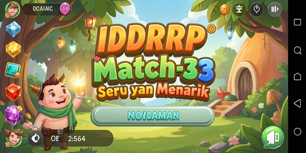 Gameplay seru dan penuh warna di IDRRP.