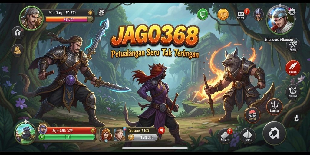 Gameplay seru dalam petualangan epik JAGO368.