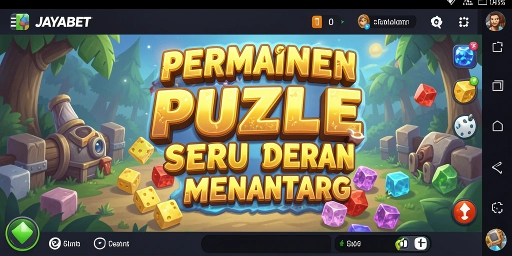 Menampilkan gameplay seru dari <strong>JAYABET</strong> yang penuh tantangan Puzzle.