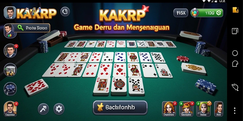 Tampilan gameplay KAKRP yang menarik dan interaktif.