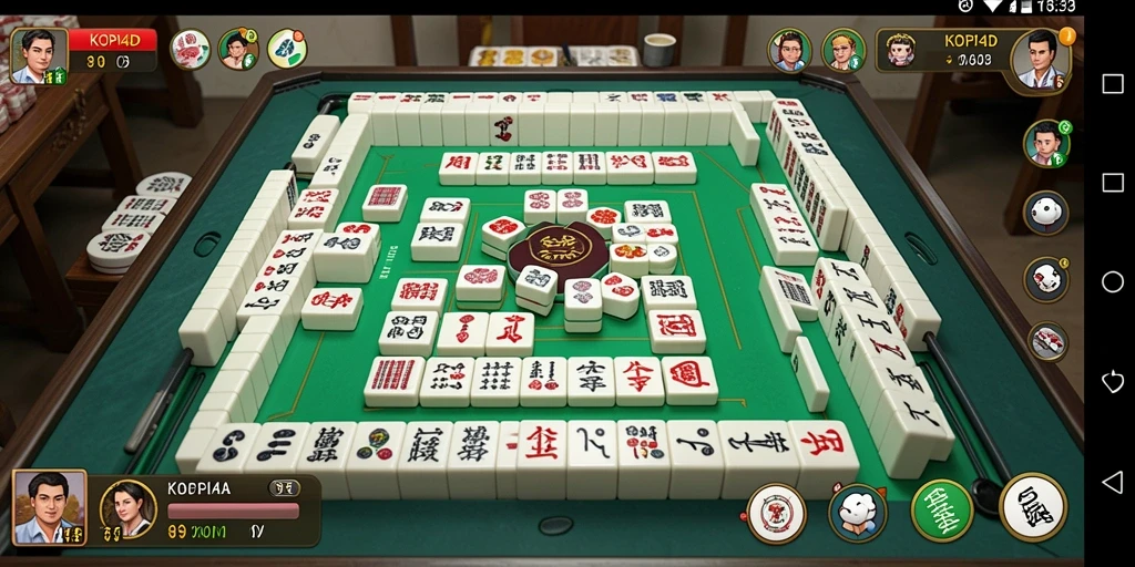 Tampilan gameplay KOPI4D yang seru dan menantang.