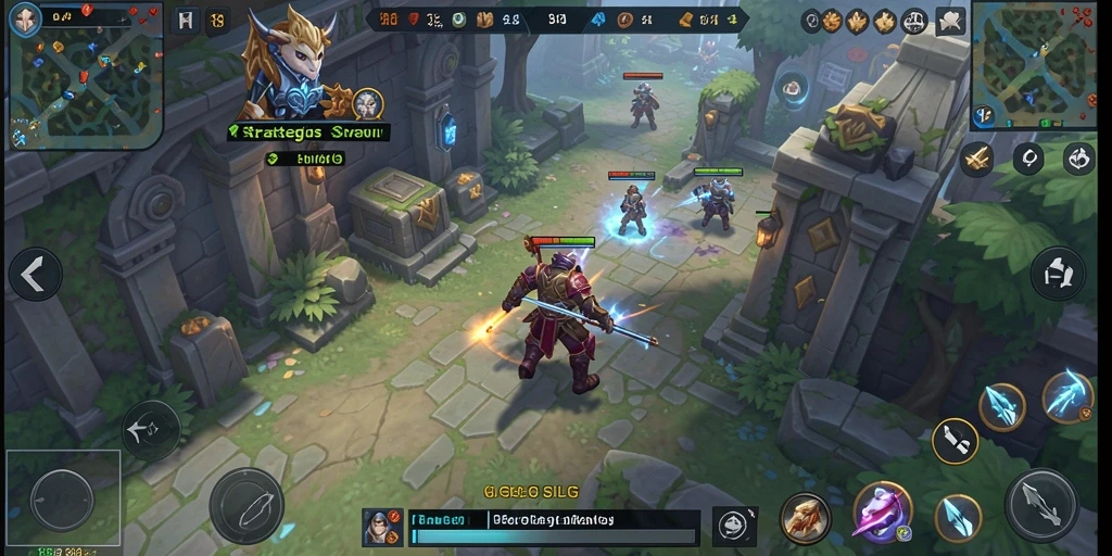 Tampilan gameplay menarik dari RR44 dalam genre SLG.